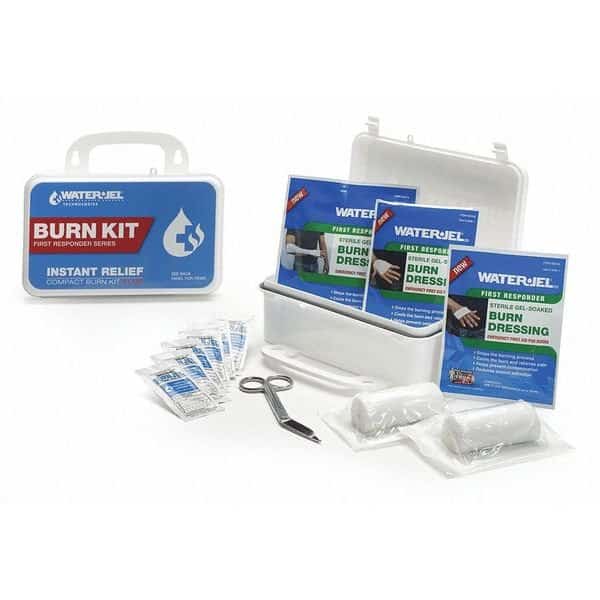 Burn Care Kit, Plastic Case, 12 Components, 1-5 People Served