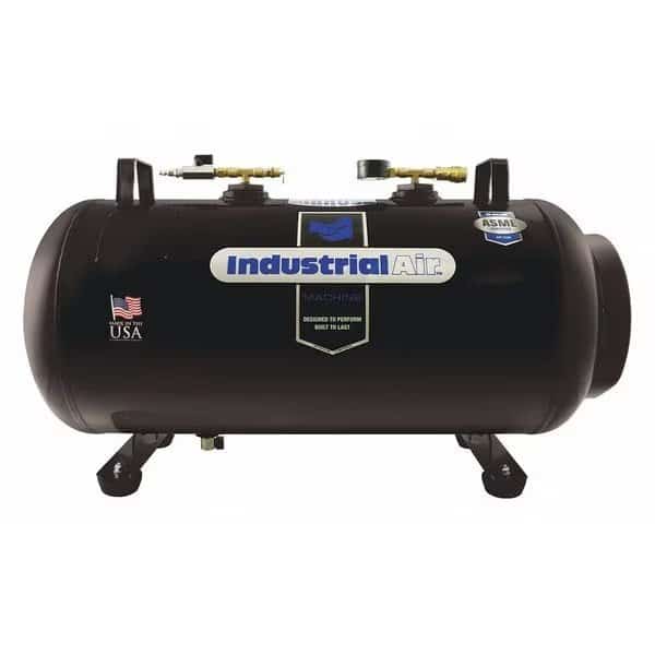 Air Tank, 20 Gal, 150 PSI, Horizontal, Mfr#: IT20ASME, INDUSTRIAL AIR