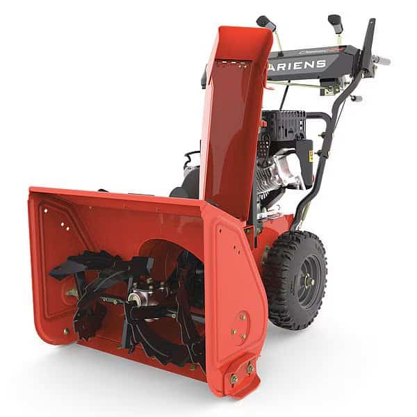 Gas-Powered Walk-Behind Snow Blower, Gas, 24 in Clearing Path, 11 in Auger Diameter