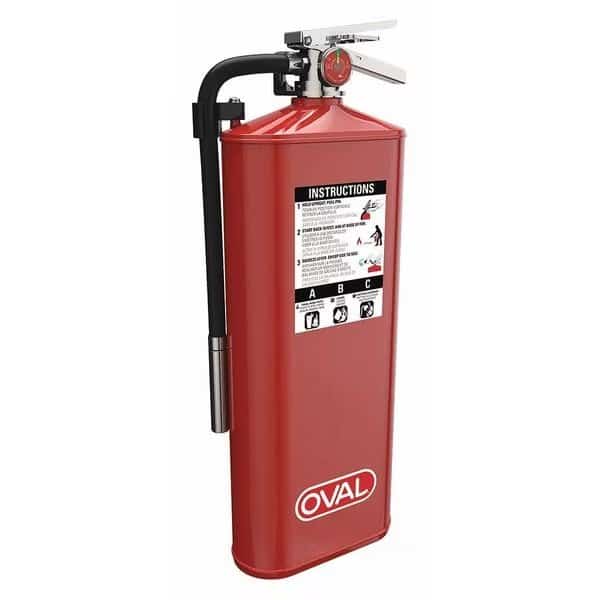 Fire Extinguisher, 10 lb Capacity, Class ABC , UL Rating4A:80B:C , Monoammonium Phosphate