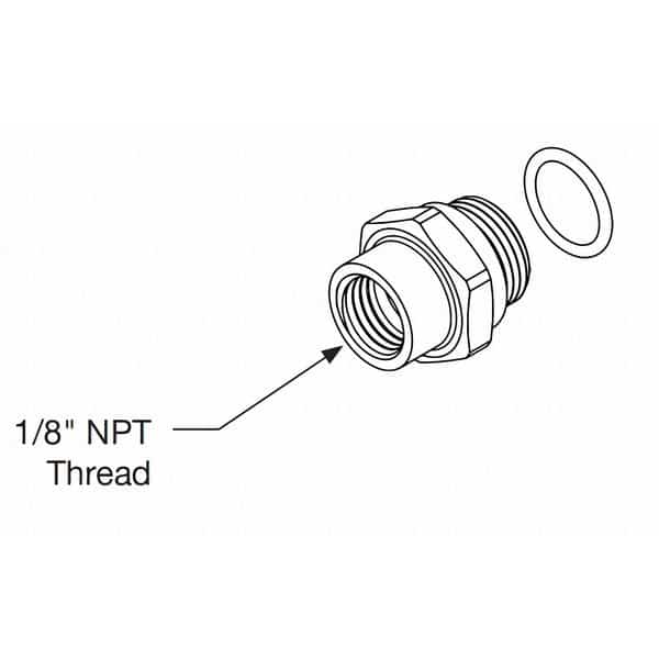 Charging Adapter,SS Material,PK5, Mfr#: LS-S-10560-5, OVAL