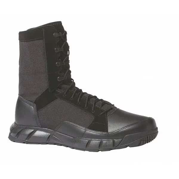 Tactical Boots, 11, R, Black, Plain, Mens, PR