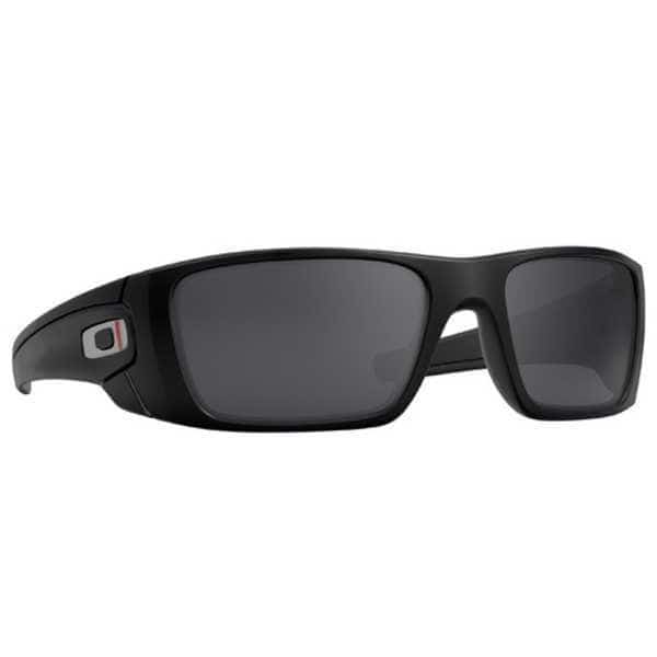 Safety Glasses, Wraparound Black Plutonite Lens, Scratch-Resistant, OAKLEY, Mfr# OO9096-I060