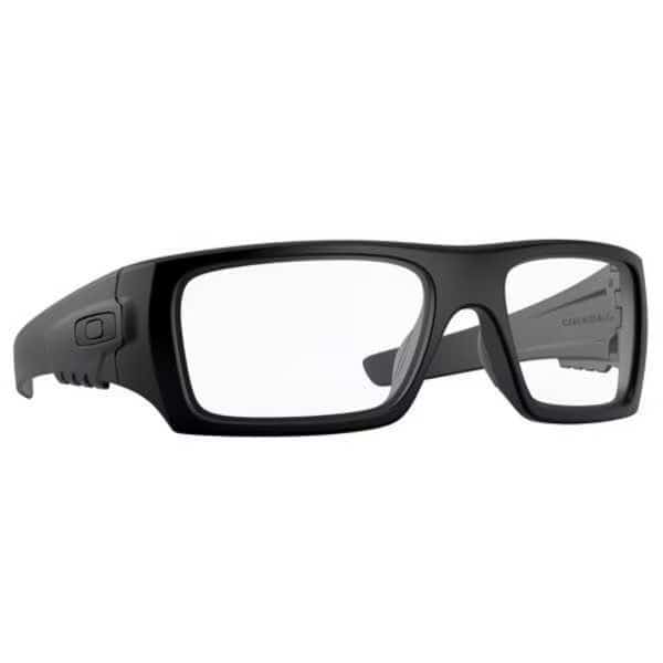 Safety Glasses, Wraparound Clear Plutonite Lens, Scratch-Resistant, OAKLEY, Mfr# OO9253-07