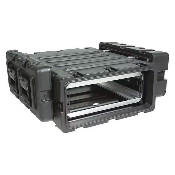 Black Shock Rack Case, 39.1"L x 23.8"W x 25.8"D, SKB, Mfr# 3RS-11U24-25B