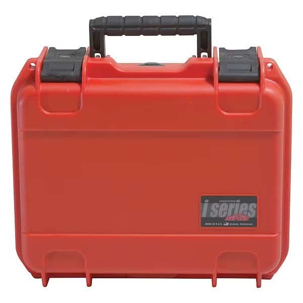 Orange Protective Case, 9.69"L x 6.82"W x 6.82"D