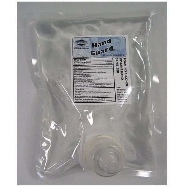 Hand Guard Sanitizer,PK8, Mfr#: HC24, WECHEM