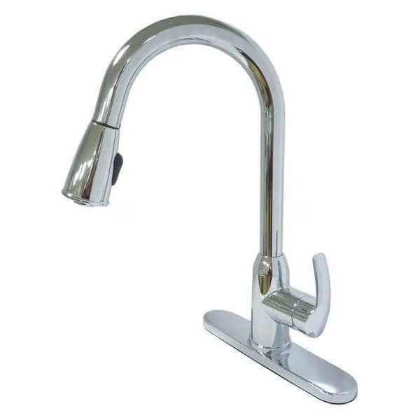Single Lever Faucet, Pull Down Sprayer CP