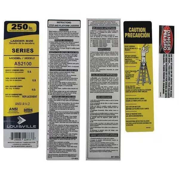 Label Kit, Louisville, Mfr#: PK-AS2100