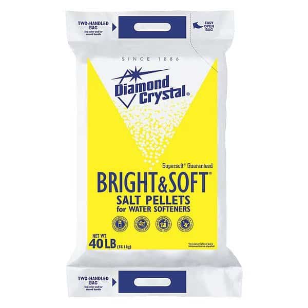 Water Softener Pellets,40 lb., Mfr#: 100012407, DIAMOND CRYSTAL