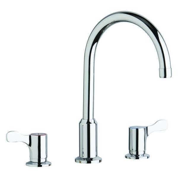 8" Mount, Residential / Commercial 3 Hole Concealed Deck Faucet 8, ELKAY, Mfr# LKD2439C