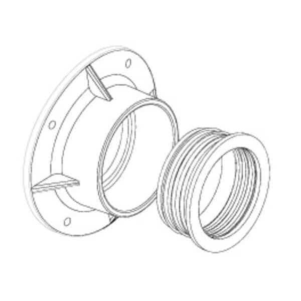 Inlet Hub 4 in.