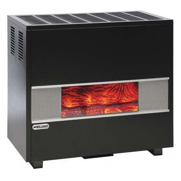 Fireplace-Look Room Heater, NG, 35k BTU