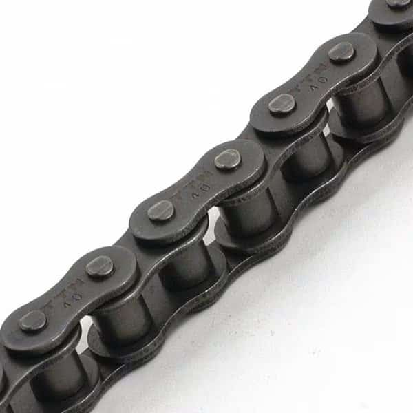 Roller Chain,41 Size,Carbon Steel,Single, Mfr#: 41-1R X 100FT, TRITAN