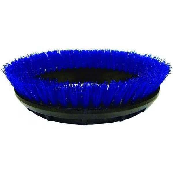 Scrubbing Rotary Brush, Blue, 12 in.