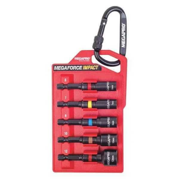 Impact Bit, Metric Nutsetters, 2", Megapro, Mfr#: 9BP-I-HNDB