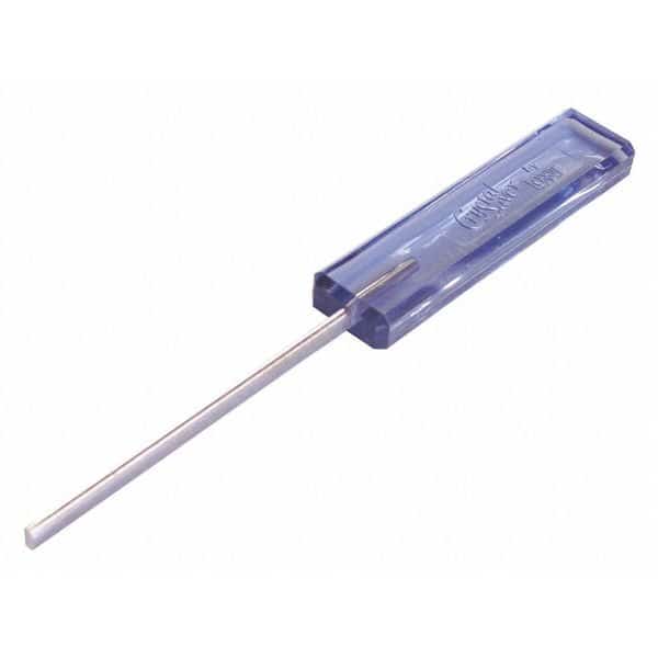 Sharpening File, 8 1/4 in W, 5/8 in L, 1 in H, Diamond, 45 Grit, Blue/Gray