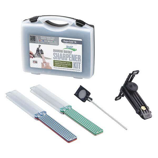 Diafold Kit, 6 in W, 2 in L, 2 in H, Diamond, 3/9/25/45 Grit, Green/Blue