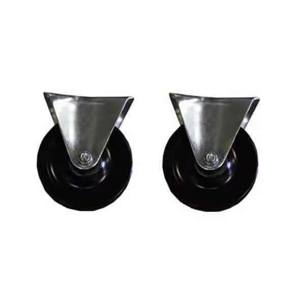 Rubber Casters, PK2