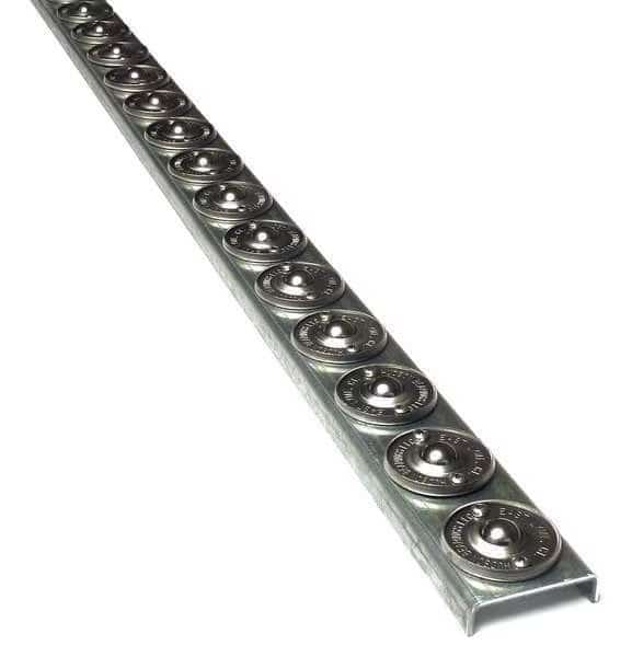 Flow Rail, 5 ft L, 2 in W, 120 lb/ft (5 ft Supports) Max Load Capacity