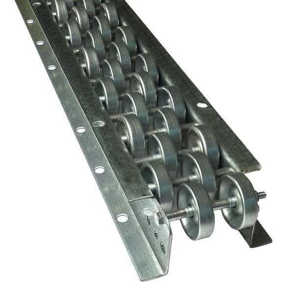 Flow Rail, 10 ft L, 5 1/4 in W, 250 lb/ft (5 ft Supports) Max Load Capacity