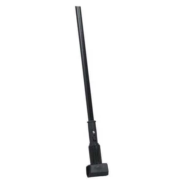 60" Jaw Style Metal Mop Hndle, Blck, 60in, PK12, Metal