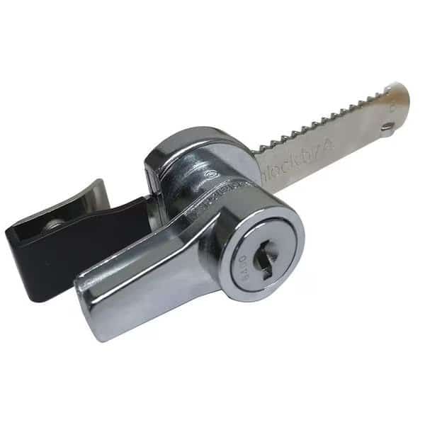 Sliding Door Lock, Ratchet, Alike, DELTA LOCK, Mfr# G RR1250R270PCSM1