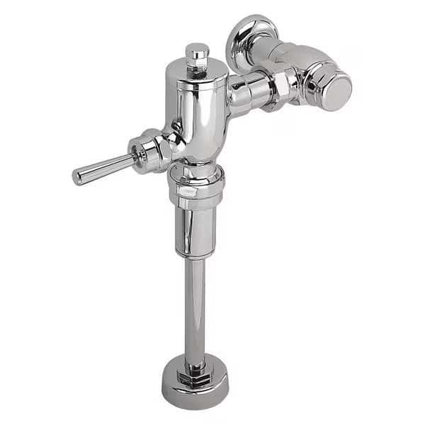 Urinal Manual Flush Valve, 0.5 gpf gpf, 3/4 in Inlet, Lever
