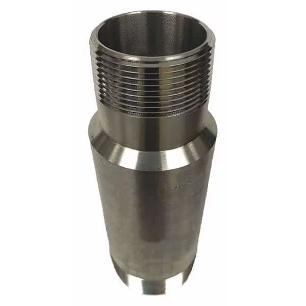 1-1/4" x 1" 316/316L Stainless Steel Swage Nipple Sch 80