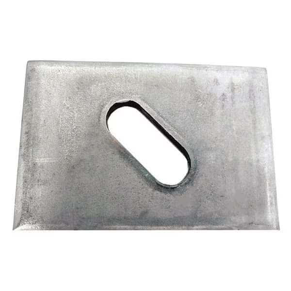 Square Washer, Fits Bolt Size 5/8 in , 18-8 Stainless Steel Plain Finish