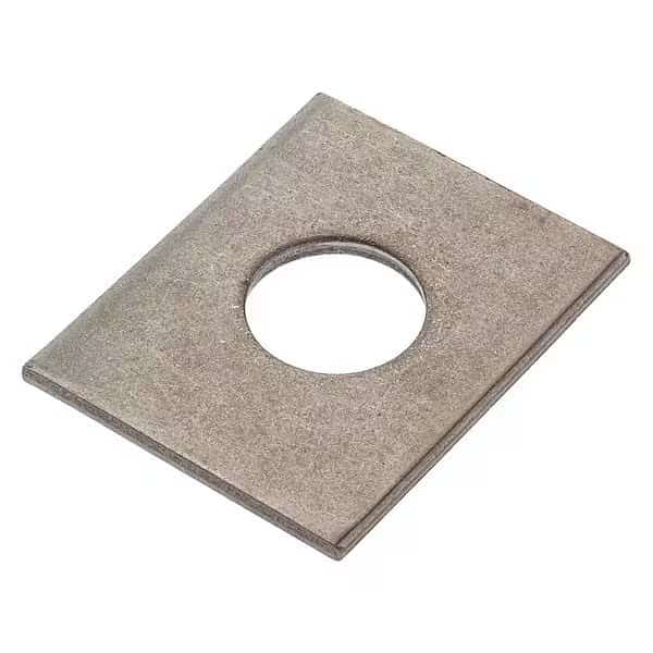 Square Washer, Fits Bolt Size 7/8 in , 18-8 Stainless Steel Plain Finish