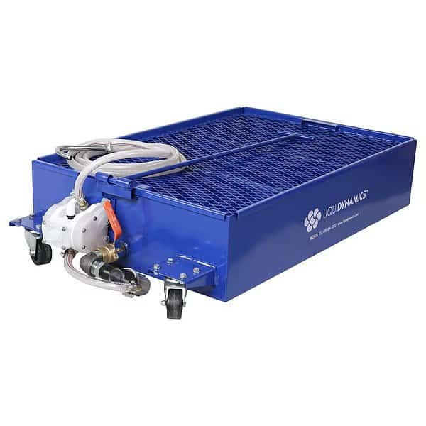 Portable Oil Drain, 25 gal., Steel