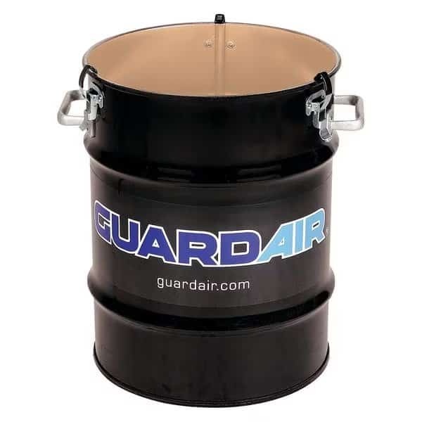 Vacuum Drum,Closed Head,Screw On Lid, Mfr#: N100, GUARDAIR