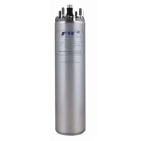 Deep Well Submersible Pump Motor, 1-1/2H