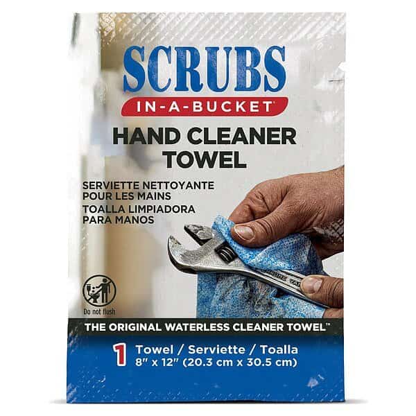 Hand Cleaning Towels, 8In Wx12In L