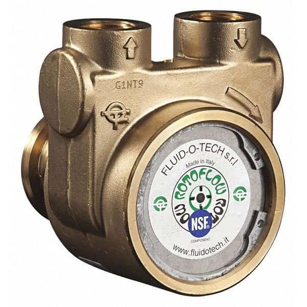 Pump, 1/2" NPTF, 264 Max. GPH, Brass