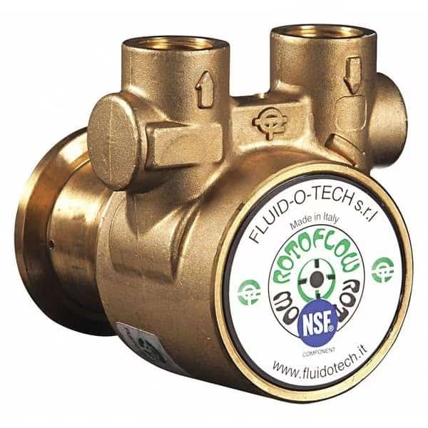 Pump, 3/8" NPTF, 144 Max. GPH, Brass