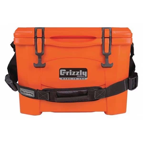 Marine Chest Cooler,Hard Sided,15.0 qt., Mfr#: 400512, GRIZZLY COOLERS