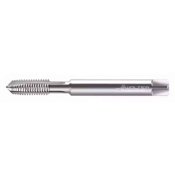 Spiral Point Tap, 3/8"-24, Taper, UNF, 3 Flutes, TiCN