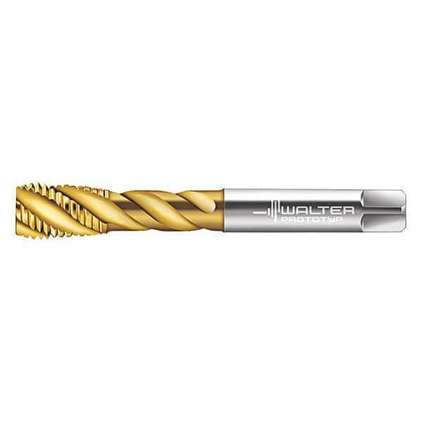 Spiral Flute Tap, M16-2.00, Plug, 4 Flutes, Metric Coarse