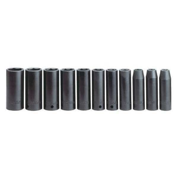 Impact Socket 12pc Set, 1/2in.