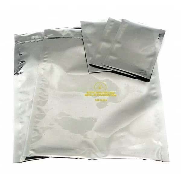 ESD Metal In 3mil Flat Bag 3inx5in,PK100, Mfr#: B13035, BOTRON COMPANY INC.