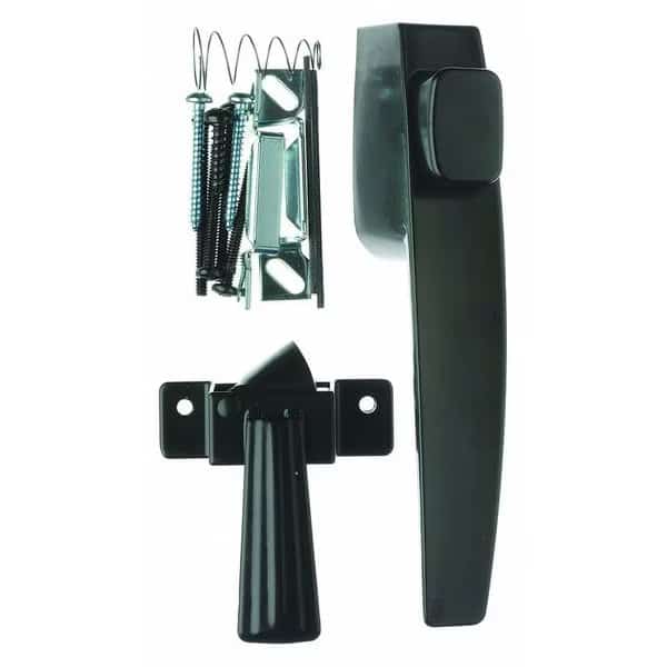 Push Button Latch, Black