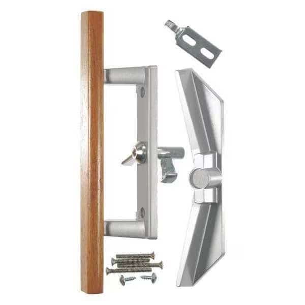 Patio Door Latch, Aluminum , Mfr#: V1104