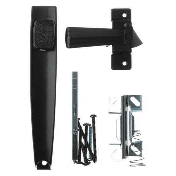 Push Button Latch, Black