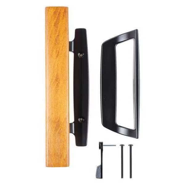 Mortise Patio Door Handles, Black