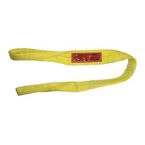 Eye and Eye Flat Sling, 4inx16ft., 12000lb