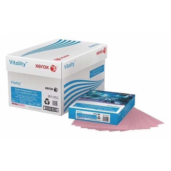 Multipurpose Paper, 8-1/2x11, Pink, PK500