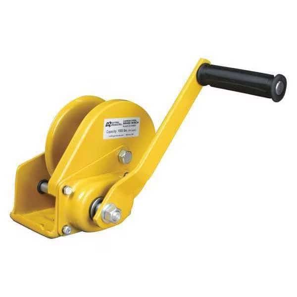 Hand Winch, 1000 lb., Carbon Steel, Oz Lifting Products, Mfr#: OZ1000BW