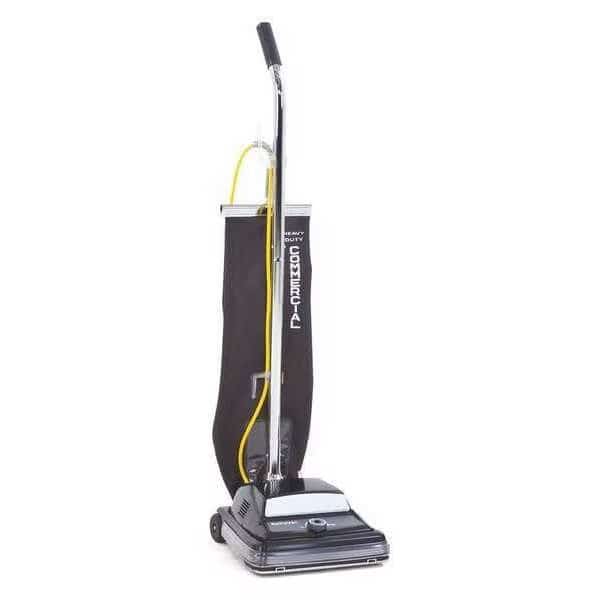 Upright Vacuum Cleaner, 12", w/Headlight